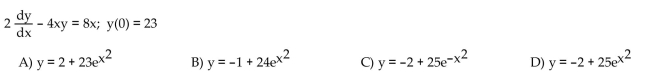 Solve the initial value problem.
