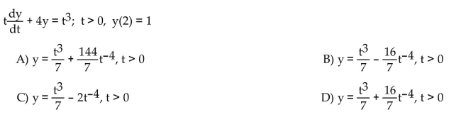 Solve the initial value problem.