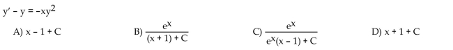 Solve the differential equation.