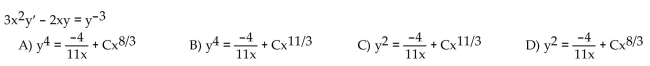 Solve the differential equation.