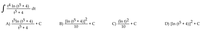 Evaluate the integral.