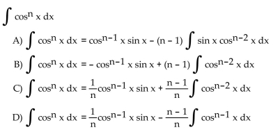 Use integration by parts to establish a reduction formula for the integral.