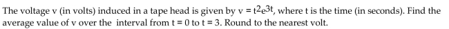 <strong>Solve the problem. </strong> A) 1100 volts B) 16 volts C) 6502 volts D) 71,327 volts