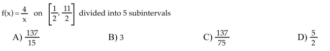Use a finite sum to estimate the average value of the function on the given interval by partitioning the interval and evaluating the function at the midpoints of the subintervals.
