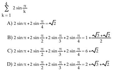 Write the sum without sigma notation and evaluate it.