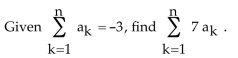 <strong>Find the value of the specified finite sum. </strong> A) -21 B) 21 C) 1 D) -1