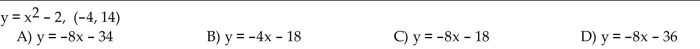 Find an equation for the tangent to the curve at the given point.  <div style=padding-top: 35px> 