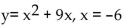 <strong>Find the slope of the curve at the indicated point.  </strong> A) m = -18 B) m = -3 C) m = -12 D) m = 3 <div style=padding-top: 35px> 