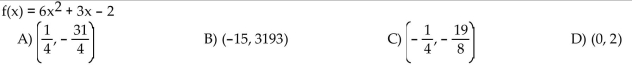 Solve the problem. Find the points where the graph of the function have horizontal tangents.  <div style=padding-top: 35px> 