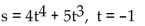 <strong>Differentiate the function and find the slope of the tangent line at the given value of the independent variable.  </strong> A) -31 B) -1 C) 1 D) 31 <div style=padding-top: 35px> 