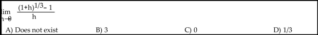 Find the limit, if it exists.  <div style=padding-top: 35px> 