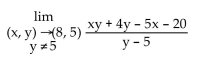 Find the limit. -  A)  4 B)  0 C)  12 D)  1
