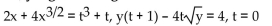 <strong>Assuming that the equations define x and y implicitly as differentiable functions x = f(t), y = g(t), find the slope of the curve x = f(t), y = g(t) at the given value of t. </strong> A) -8 B) 2 C) 8 D) 4