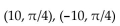 <strong>Determine if the given polar coordinates represent the same point. </strong> A) Yes B) No