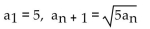 <strong>Assume that the sequence converges and find its limit.  </strong> A) 5 B) -5 C) 1 D) 25 <div style=padding-top: 35px> 