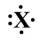 If the following generic atom were to undergo ionization,what would be the charge of most likely product?   A) +3 B) -3 C) -5 D) 8 E) would probably not ionize