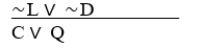 (L ⊃ ∼C)  • (D ⊃ ∼Q)    A)  DA-invalid. B)  CD-valid. C)  Invalid. D)  DD-valid. E)  CD-invalid.