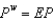 Let P denote the price of goods in the United States,   denote the price of goods in the foreign country, and E denote the exchange rate, measured as the number of units of foreign currency that can be purchased with one dollar. According to the law of one price: A)    . B)    . C)    . D)    . E)    .