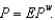 Let P denote the price of goods in the United States,    denote the price of goods in the foreign country, and E denote the exchange rate, measured as the number of units of foreign currency that can be purchased with one dollar. According to the law of one price,  