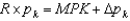 The financial asset arbitrage equation is given by    .