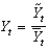 Defining   as current output,   As potential output, and   As short-run fluctuations, which of the following equations is correct? A)    B)    C)    D)    E)   