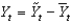 Defining   as current output,   As potential output, and   As short-run fluctuations, which of the following equations is correct? A)    B)    C)    D)    E)   