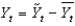 Defining    as current output,    as potential output, and    as short-run fluctuations, the relationship between the three can be written as    .