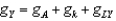 In the combined Solow-Romer model, the growth rate of total output, using the production function   , is given as: A)    . B)    . C)    . D)    . E)    .