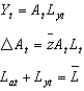 Consider the following Romer model of economic growth:         (a) If    and    <sub> </sub> , what is the growth rate of knowledge in this economy? (b) What is the growth rate of per capita output in this economy? (c) Using the information from year 1, what is the level of per capita output in this economy in year 5?