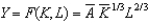 <strong>In the equation , the bars over the A and K mean they are:</strong> A) parameters that are endogenous. B) variables that are fixed but not exogenous. C) parameters that are endogenous D) variables that are endogenous. E) parameters that are fixed and exogenous.