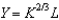 State whether the following production functions exhibit increasing, constant, or decreasing returns to scale in K and L. (a)    (b)    (c)  