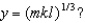 Suppose k, l, and m grow at constant rates given by     And   What is the growth rate of y if   A)    B)    C)    D)    E)   