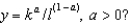 Suppose k and l grow at constant rates given by   and   What is the growth rate of y if   A)    B)    C)    D)    E)   