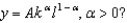 Suppose k, l, and A grow at constant rates given by     And   )  What is the growth rate of y if   A)    B)    C)    D)    E)   