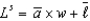 Consider the following model of the labor market: Labor supply:   Labor demand:   The values of the equilibrium quantity of labor, L, and wage, w, are: A)    . B)    . C)    . D)    . E)    .
