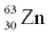 When a nucleus of the copper isotope   emits a positron, it becomes A)    B)    C)   D)  