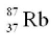 The product of the gamma decay of the strontium isotope   is A)   B)   C)   D)  