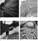 Which of the following figures is of glacial lake-bed deposits?   A)  A B)  B C)  C D)  D