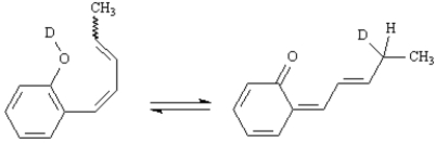 Exhibit 30-8 Classify each of the following sigmatropic reactions by order [x, y]. 26.   ANSWER: [3, 3]   POINTS: 1 27.   ANSWER: [1, 7]   POINTS: 1 28.   ANSWER: [1, 5]   POINTS: 1 Exhibit 30-9 Vitamin D<sub>3</sub>, cholecalciferol, is synthesized under the skin by the photochemical pericyclic process shown below. Answer the following question(s)  about these reactions.   -Refer to Exhibit 30-9. The first step in this process is a(n) : A)  sigmatropic rearrangement B)  cycloaddition reaction C)  annulation reaction D)  electrocyclic reaction