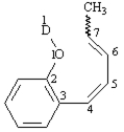 Exhibit 30-8 Classify each of the following sigmatropic reactions by order [x, y]. 26.   ANSWER: [3, 3]   POINTS: 1 27.   ANSWER: [1, 7]   POINTS: 1 28.   ANSWER: [1, 5]   POINTS: 1 Exhibit 30-9 Vitamin D<sub>3</sub>, cholecalciferol, is synthesized under the skin by the photochemical pericyclic process shown below. Answer the following question(s)  about these reactions.   -Refer to Exhibit 30-9. The first step in this process is a(n) : A)  sigmatropic rearrangement B)  cycloaddition reaction C)  annulation reaction D)  electrocyclic reaction