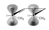 Under photochemical conditions, the following substance will undergo:   A)  disrotatory cyclization. B)  conrotatory cyclization. C)  no reaction.