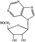 Which of the following is deoxyadenosine? A   B   C   D   ​ A)  A B)  B C)  C D)  D