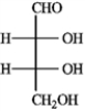 Refer to the sugars below to answer the following question(s) . Choose the sugar that best fits each description. There is only one correct answer for each question, but sugars may be used more than once. Indicate each answer by the corresponding letter.          -Refer to instructions. _____ oxidizes to an optically inactive aldaric acid. A) (−) -tagatose   B) (+) -gulose   C) (−) -erythrose   D) (−) -ribulose  