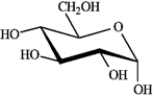 Refer to D-iodose below to answer the following question(s) .   -Refer to instructions. The Fischer projection for D-iodose (above)  corresponds to which pyranose below? A)    B)    C)    D)   