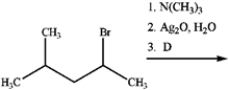 What is the major organic product obtained from the following reaction?   A)    B)    C)    D)   