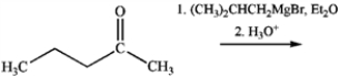 What is the name of the major organic product obtained from the following reaction?   A)  2,3-dimethylheptan-3-ol B)  2,4-dimethylheptan-4-ol C)  3,5-dimethylheptan-4-ol D)  3,5-dimethylheptan-3-ol