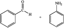 Predict whether the following reactions of the depicted carbonyl containing compounds and amines will result in the formation of an enamine or an imine. A   B   C  