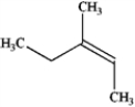 What is the IUPAC name of the following compound?   A)  (E) -3-methylpent-3-ene B)  (Z) -3-methylpent-3-ene C)  (E) -3-methylpent-2-ene D)  (Z) -3-methylpent-2-ene