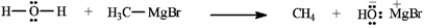 Identify and label the nucleophile and electrophile in each reaction below. -Identify and label:  