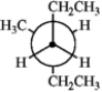 Which of the following Newman projections does not represent 2-methylhexane? ​ A   B   C   D   ​ ​ ​ A)  A B)  B C)  C D)  D